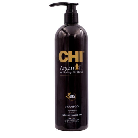 Argan Oil Plus Moringa Oil Shampoo 739ml - shampoo idratante