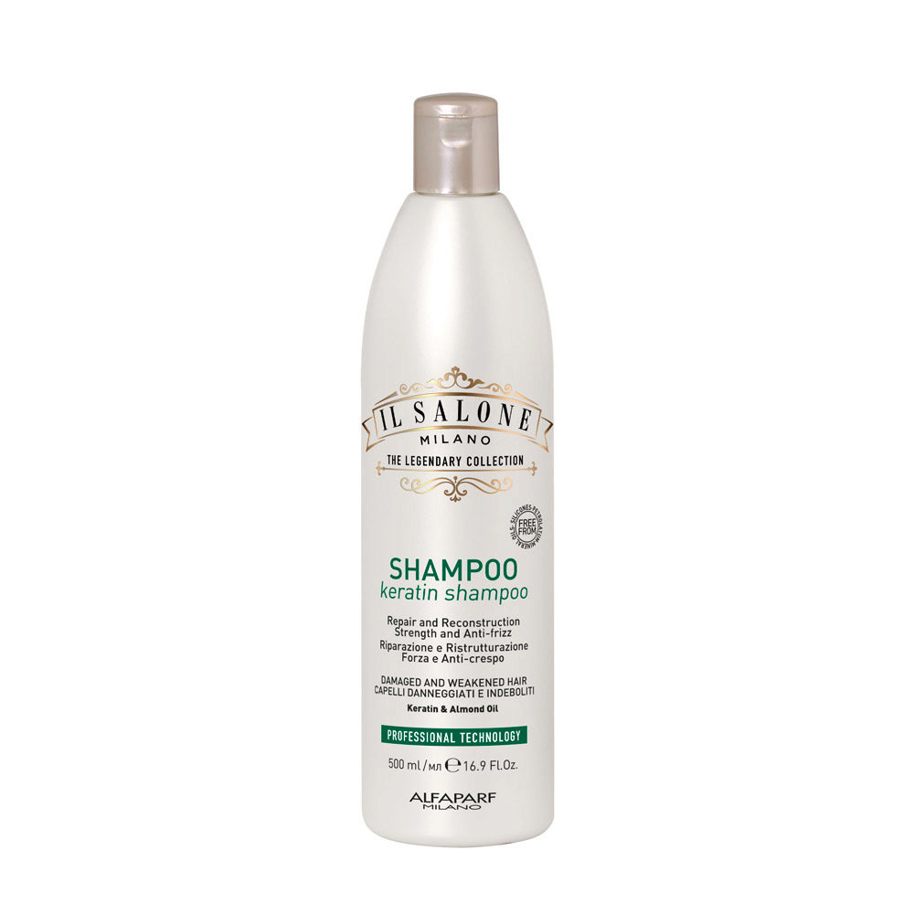 Il Salone Milano Keratin Shampoo 500ml - shampoo per capelli danneggiati e indeboliti
