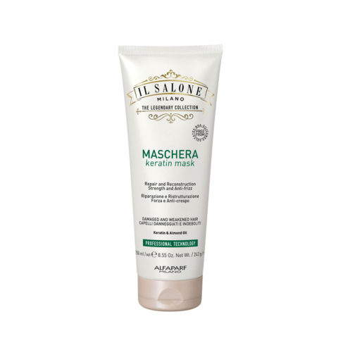 Il Salone Milano Keratin Mask 250ml - maschera per capelli danneggiati e indeboliti