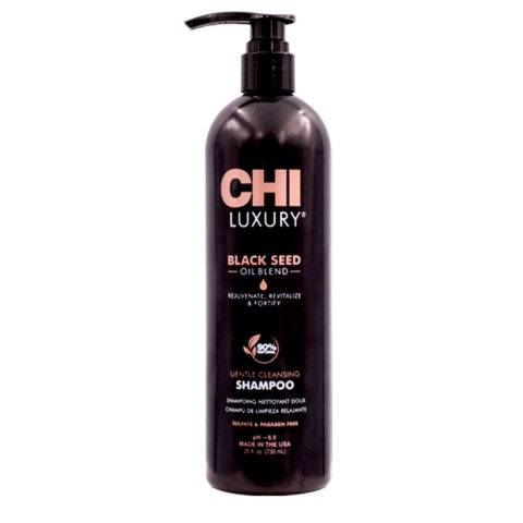 Luxury Black Seed Oil Gentle Cleansing Shampoo 739ml - shampoo ristrutturante delicato