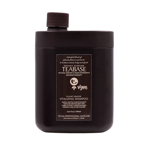 Tecna Teabase Aromatherapy Vitalizing Shampoo 1000ml - shampoo rinforzante