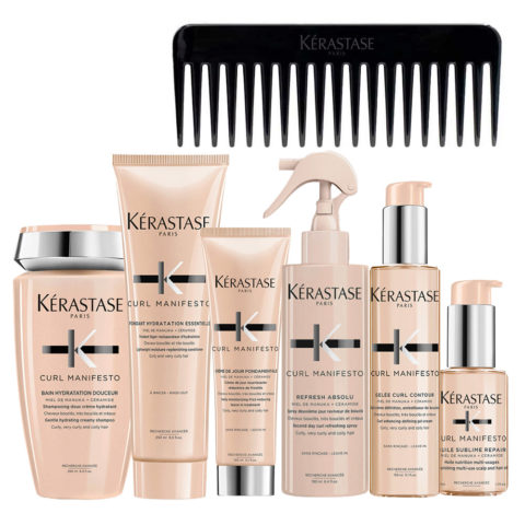 Kit Kérastase Curl Manifesto - Capelli Ondulati o Mossi - Shampoo