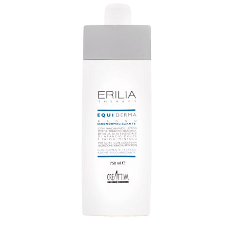 Equiderma Bagno Sebonormalizzante 750ml - shampoo sebonormalizzante