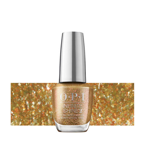 OPI Terribly Nice Holiday Infinite Shine HRQ16 Five Golden Flings 15ml - smalto a lunga durata