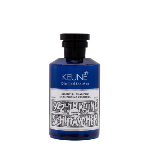 Keune 1922 Essential Shampoo 250ml  - shampoo corpo e capelli