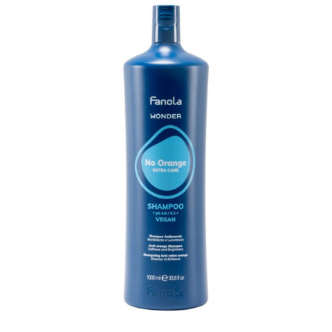 Fanola Wonder No Orange Shampoo 1000ml - shampoo antiarancio