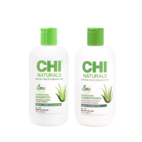 CHI Naturals Hydrating Shampoo 355ml Conditioner 355ml