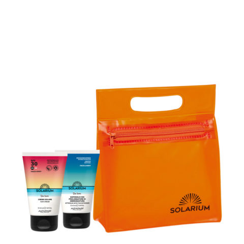 Solarium Spf 30 Travel Set Viso E Corpo - kit protezione solare e doposole