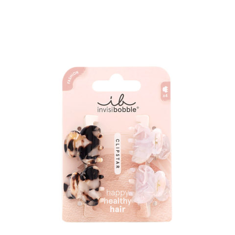 Invisibobble Clipstar Petite Four - mini mollettoni