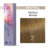 Wella Illumina Color 7/ Biondo Medio 60ml  - colorazione permanente