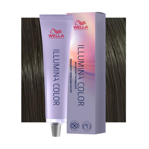 Wella Illumina Color 5/81 Castano Chiaro Perla Cenere 60ml - colorazione permanente