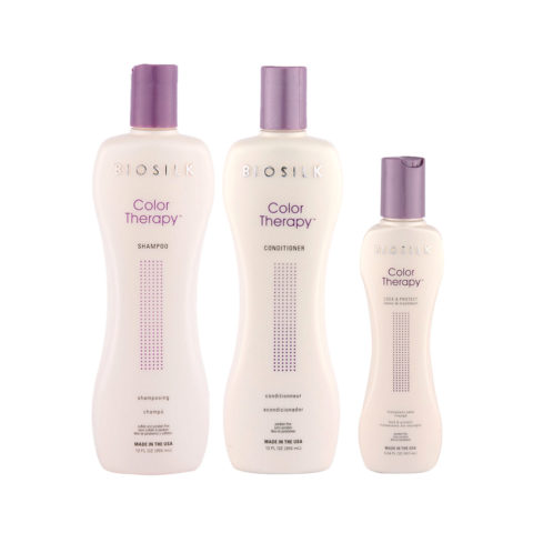 Color Therapy Shampoo 355ml Conditioner 355ml Lock & Protect Leave In Treatment 167ml