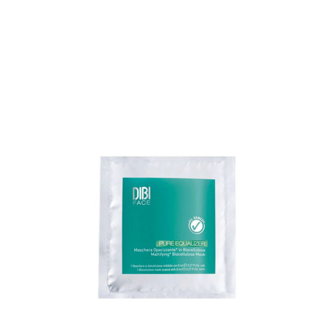 Dibi Milano Pure Equalizer Maschera Opacizzante In Biocellulosa 1pz - maschera in biocellulosa opacizzante