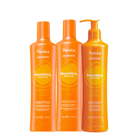 Wonder Nourishing Shampoo 350ml Conditioner 350ml Mask 350ml