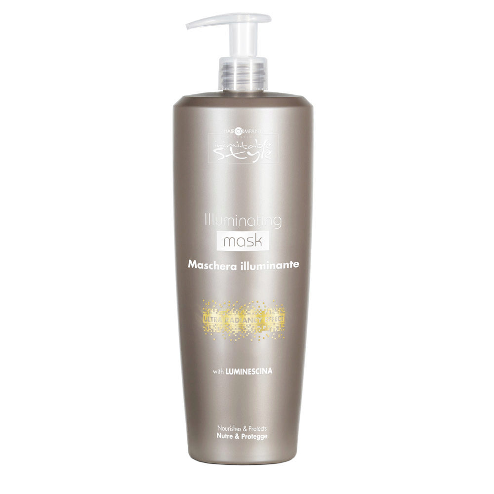 Hair Company Inimitable Style Illuminating Mask 1000ml - maschera illuminante