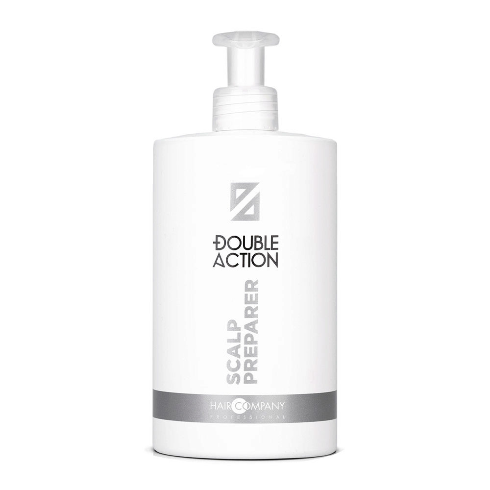 Hair Company Double Action Scalp Preparer 500ml - preparatore cutaneo pre trattamento