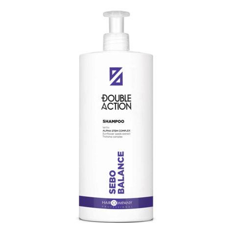Double Action Sebo Balance Shampoo 1000ml - shampoo antisebo
