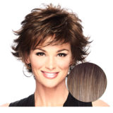 Hairdo Textured Flip Parrucca Biondo Chiaro Cenere - parrucca taglio corto
