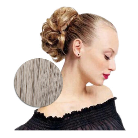 Hairdo Coda Mossa R56/60 Grigio Chiaro 25cm - coda mossa