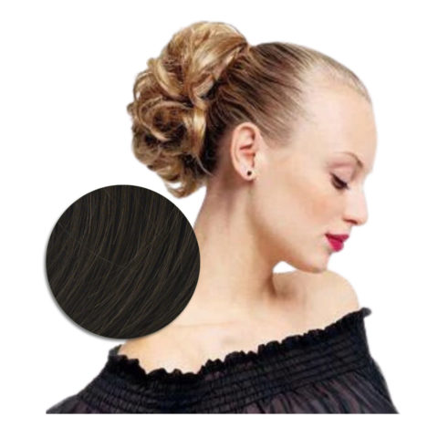 Hairdo Coda Mossa R6 Castano Medio 25cm - coda mossa