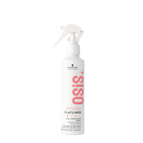 Schwarzkopf Osis Smooth & Shine Flatliner 200ml - spray termoprotettore