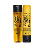 Matrix A Curl Can Dream Weightless Moisture Shampoo 300ml Weightless Moisture Conditioner 300ml
