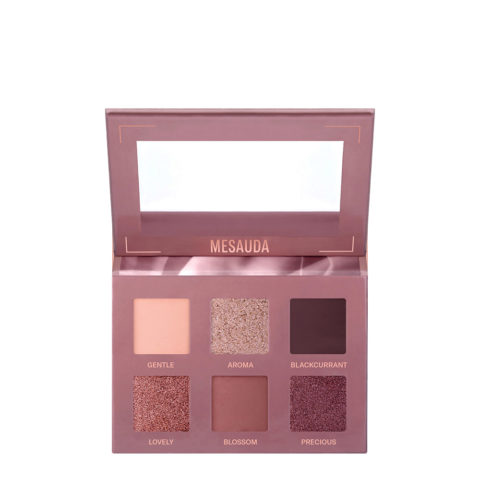 Mesauda Beauty Bare Harmony Palette 201 Tender Mauve 6gr - palette 6 ombretti