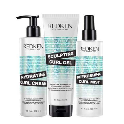 Curls Stylers Hydrating Curl Cream 250ml Gel 250ml Mist 250ml