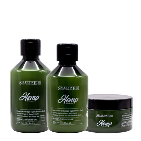 Hemp Shampoo 250ml Conditioner 200ml Mask 250ml