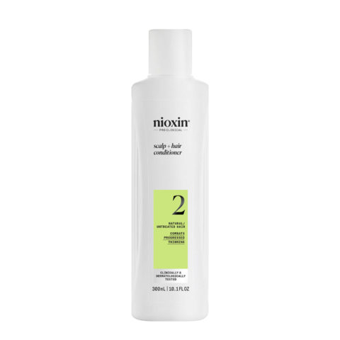 Sistema 2 Scalp + Hair Conditioner 300ml - balsamo fortificante assottigliamento avanzato