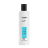 Nioxin Sistema 3 Hair + Scalp Shampoo 300ml - shampoo fortificante capelli danneggiati