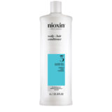 Nioxin Sistema 3 Scalp + Hair Conditioner 1000ml  - balsamo fortificante capelli danneggiati