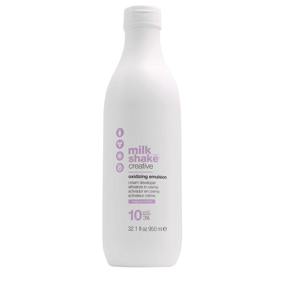 Z.one Concept Milk Shake Colour Oxidizing Emulsion 10vol 3% 950ml - attivatore in crema