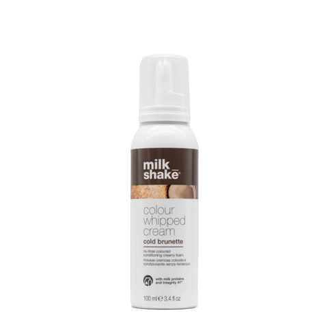 Milk Shake Colour Whipped Cream Cold Brunette 100ml - mousse colorata leave-in