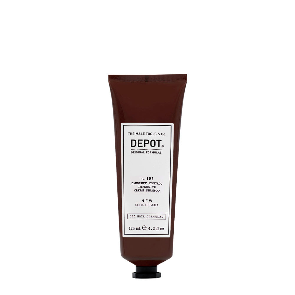 Depot Hair Cleansing No. 106 Dandruff Control Intensive Cream Shampoo 125ml - shampoo antiforfora