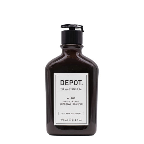 Hair Cleansing No. 108 Detoxifying Charchoal Shampoo 250ml - shampoo detossinante