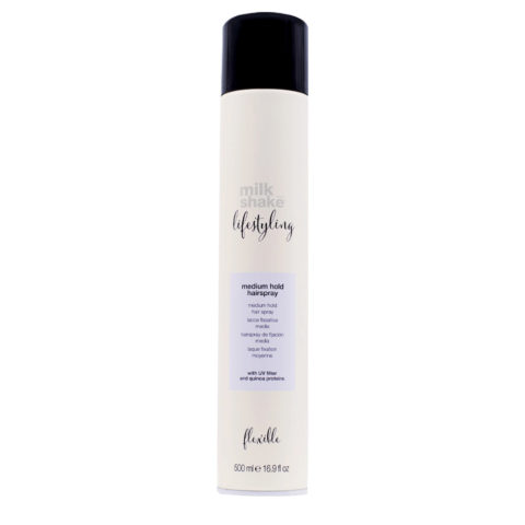 Milk Shake Lifestyling Medium Hold Hairspray 500ml - lacca tenuta media
