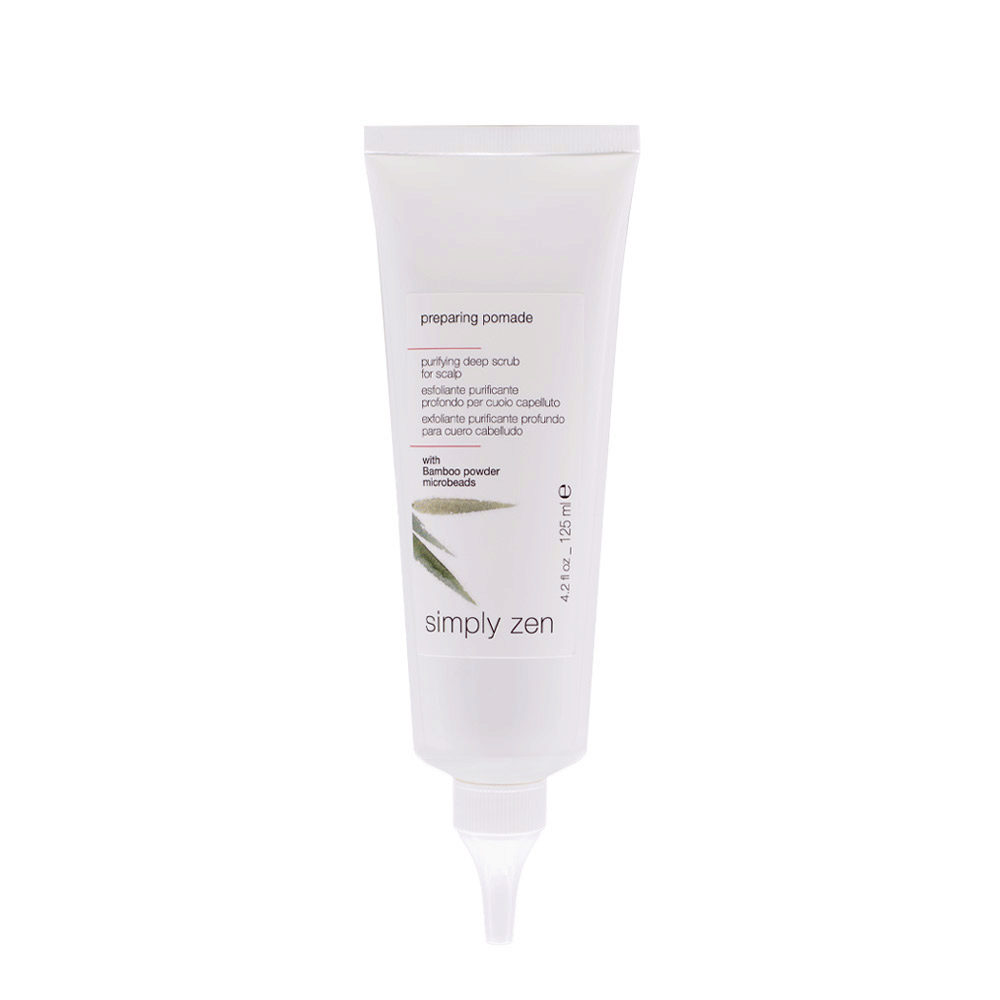 Z.one Concept Simply Zen Preparing Pomade 125ml - esfoliante purificante profondo cuoio capelluto