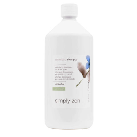 Simply Zen Detoxifying Shampoo Vegan 1000ml - shampoo detossinante