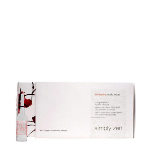 Simply Zen Stimulating Scalp Lotion 8x6ml - lozione anticaduta