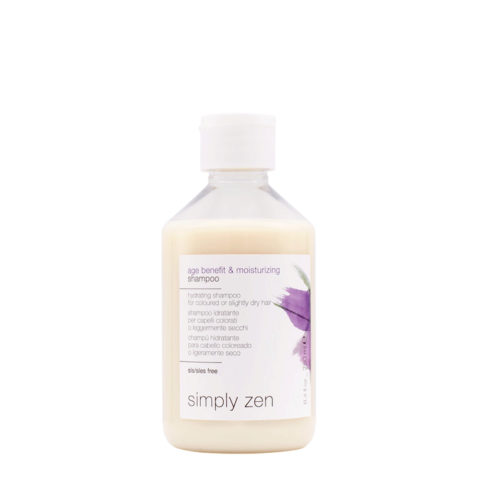 Simply Zen Age Benefit & Moisturizing Shampoo 250ml - shampoo idratante capelli colorati