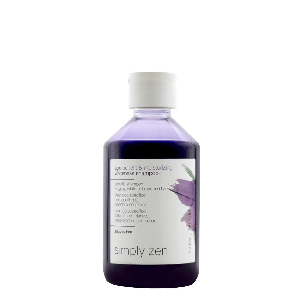 Z.one Concept Simply Zen Age Benefit & Moisturizing Whiteness Shampoo 250ml - shampoo tonalizzante