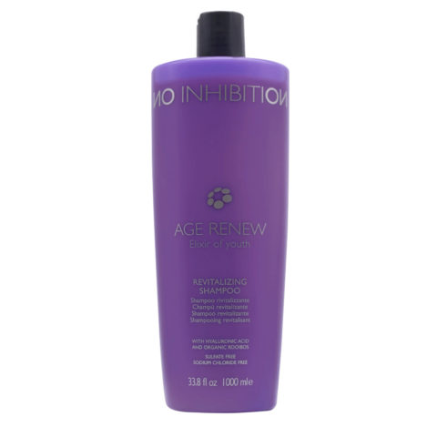 No Inhibition Age Renew Revitalizing Shampoo 1000ml - shampoo rivitalizzante