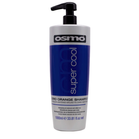Super Cool Zero Orange Shampoo 1000ml - shampoo anti arancio capelli castani