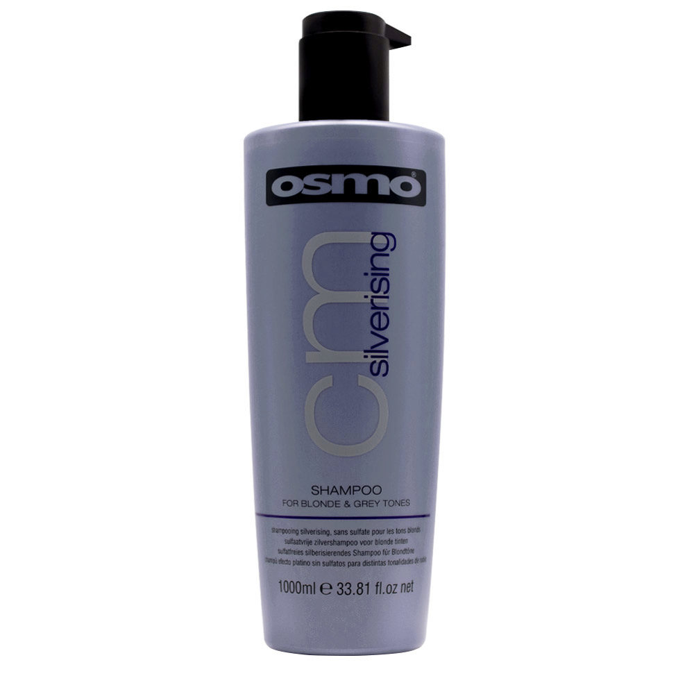 Osmo Colour Mission Silverising Shampoo 1000ml - shampoo antigiallo capelli biondi e grigi
