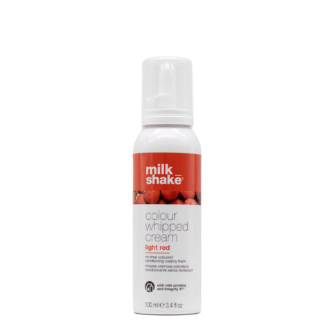 Milk Shake Colour Whipped Cream Light Red 100ml  - mousse colorata leave-in