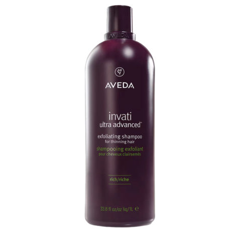 Invati Ultra Advanced Exfoliating Shampoo Rich 1000ml - shampoo esfoliante