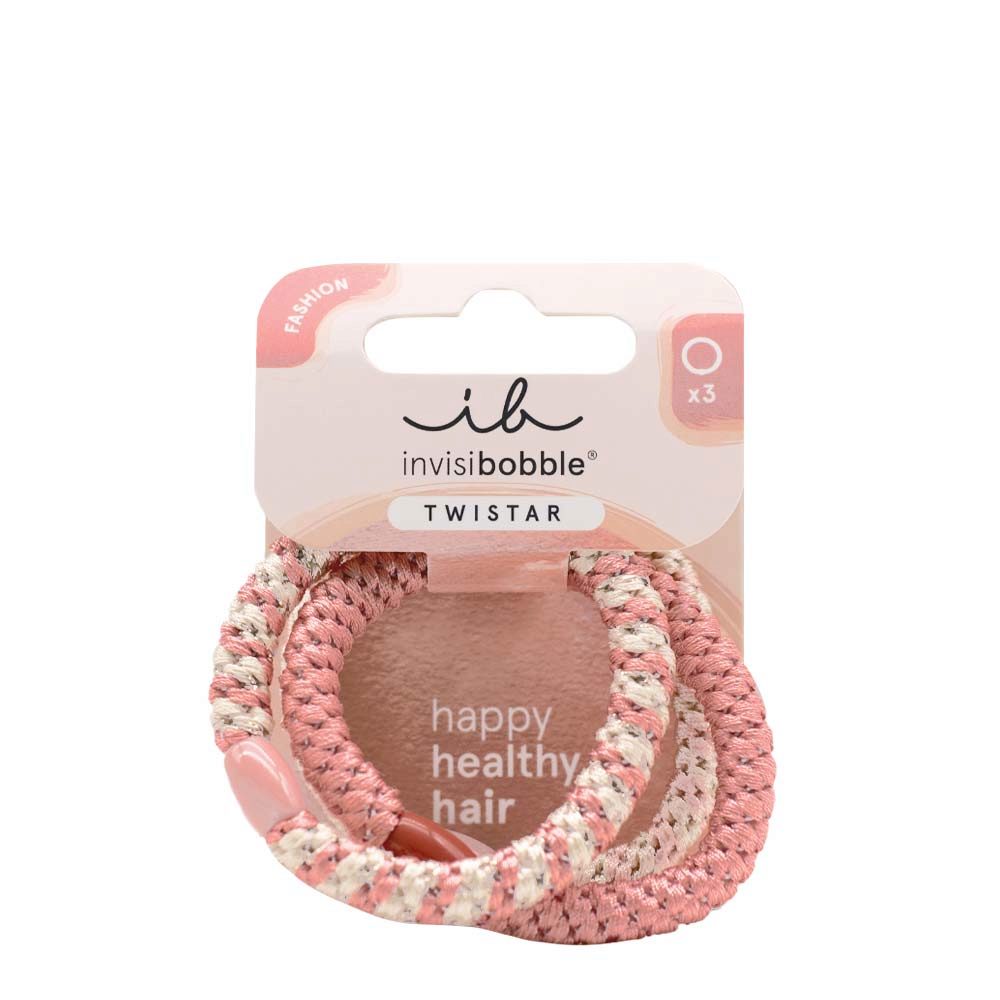 Invisibobble Twistar Blush Braids 3pz - elastici