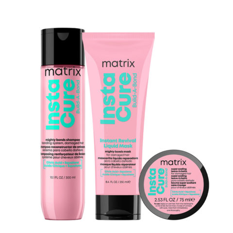 Haircare Instacure Build A Bond Shampoo 300ml Mask 250ml Leave-In Balm 75ml