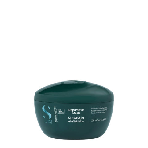 Semi di Lino Reconstruction Reparative Mask 200ml - maschera ristrutturante capelli da medi a spessi